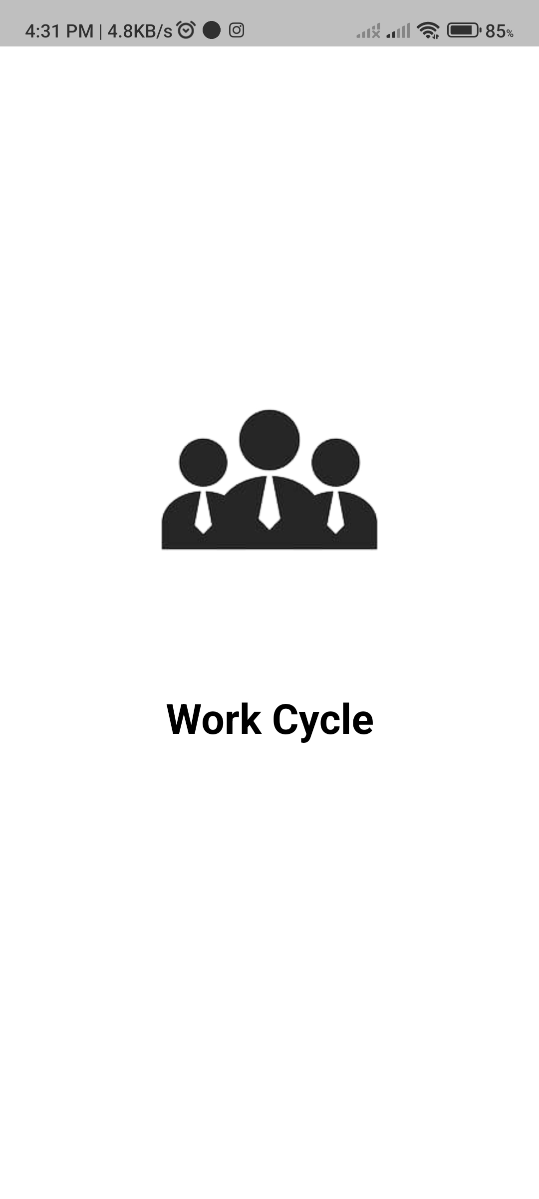 Work Cycle